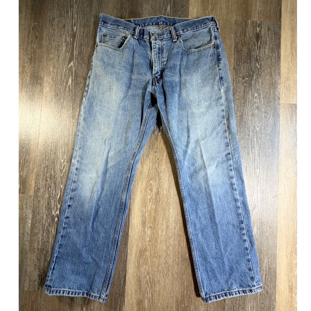 Levi's 559 Relaxed Straight Jeans Mens 34x30 Blue Medium Wash Denim